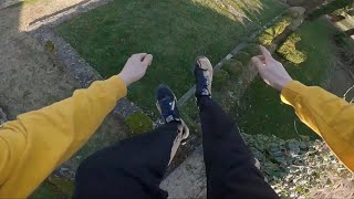 POV Parkour Run 1 [upl. by Aerdnu]