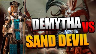 DEMYTHA UNKILLABLE TEAM SAND DEVIL 25  Raid Shadow Legends [upl. by Mumford]