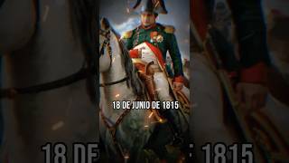 La batalla de Waterloo y la derrota de Napoleón Bonaparte historiamilitar historia shorts [upl. by Joh2]