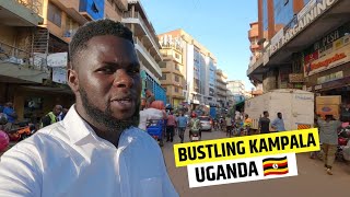 This Is Where The Real Hustle Happens In Kampala City  Exploring Kampala Downtown [upl. by Cleaves]