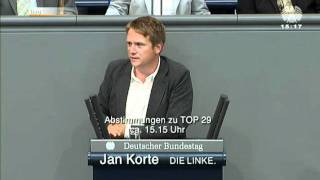 Jan Korte DIE LINKE ELENA ist grob verfassungswidrig [upl. by Verena765]