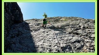 Cima di Pescegallo  Via Fior di Montagna IV Val Gerola [upl. by Downall297]