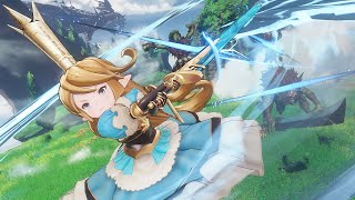 CHARLOTTA HAS CRAZY COMBOS  Granblue Fantasy Relink DEMO GAMEPLAY [upl. by Lettie]