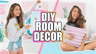 DIY ROOM DECOR IDEAS 2018 Quick  Cheap DIYs [upl. by Katherina]