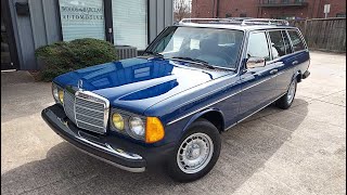 1985 Mercedes 300TD quotSurfquot Wagon  Walk Around FOR SALE [upl. by Oicnecserc]