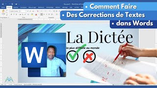 COMMENT FAIRE DES CORRECTIONS DE TEXTE DANS WORD Rédaction et Justifier du texte manyangaword [upl. by Hirai]