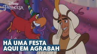 Há uma Festa Aqui em Agrabah  com letra  Aladdin e Os 40 Ladrões [upl. by Tisman]