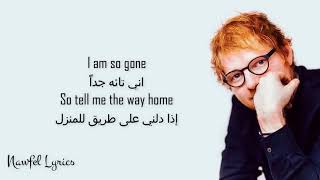 Ed Sheeran  One lyrics مترجمة [upl. by Warwick654]