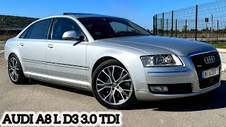 AUDI A8 L D3 30 TDI  Automobil koji je podigao standarde u automobilskoj industriji 🛞 [upl. by Andryc]