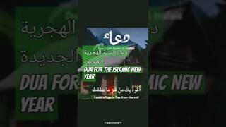 Dua for the Islamic New Yearcoming New year ✨️ Listen subscribe  subscribe ♥️ [upl. by Nylteak]