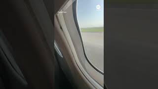 Delta plane lands safely without front landing gear  ABC News [upl. by Ciredor857]