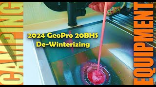 DeWinterizing our 2024 GeoPro 20BHS for the first time [upl. by Ayama]