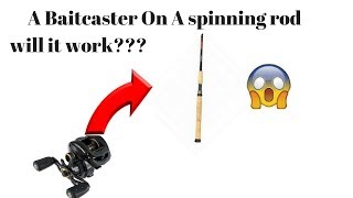 Does A bait caster Work on A Spinning Rod updated Check Channel and comments [upl. by Celinka]