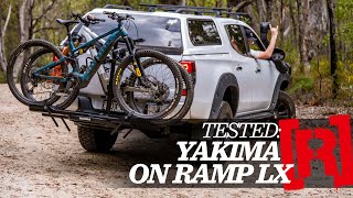 Yakima OnRamp LX review  The perfect horizontal bike rack for eMTBs [upl. by Tikna]