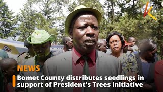 Bomet County distributes avocado and mango seedlings in support of Presidents Trees initiative [upl. by Aruol]