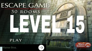 Escape Game 50 Rooms 2 Level 15 Walkthrough [upl. by Nies]