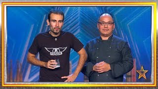 El jurado sufre al probar el cóctel más picante del mundo  Audiciones 3  Got Talent España 2019 [upl. by Isnan]