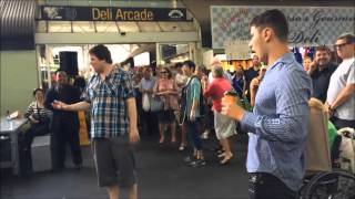 Flash Mob Opera at Prahran Market [upl. by Akinimod]