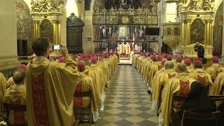 Rozpoczęcie rekolekcji Episkopatu Polski na Jasnej Górze [upl. by Burlie642]