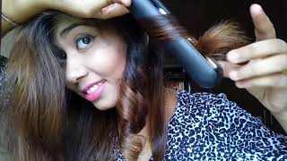 How to curl hair using straightener [upl. by Franzen968]