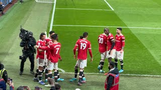 Manchester United vs Tottenham Hotspur Match Vlog  Fan View Highlights  CR7 Hatrick  Record brke [upl. by Barmen996]