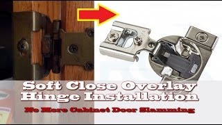 How to install concealed overlay hinges [upl. by Jacinda684]