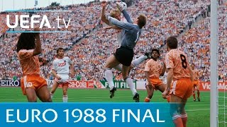 Netherlands v Soviet Union 1988 UEFA European Championship final highlights [upl. by Toby697]