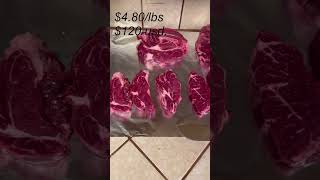 100 all red meat diet for under 10 per day [upl. by Ellekcir510]