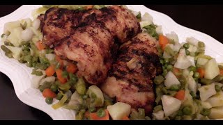 افخاد دجاج منزوعة العظم و مشوية مع افضل طريقة لنزع العظم 🍗😍 CUISSE DE POULET DÉSOSSÉE GRILLES [upl. by Lauren265]