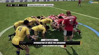 Rugby Challenge 3  SUPER RUGBY  Crusaders vs Hurricanes [upl. by Pollyanna432]