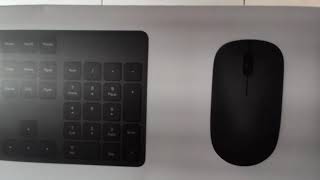 Xiaomi Mijia 24G wireless keyboard and mouse combo [upl. by Kanya]