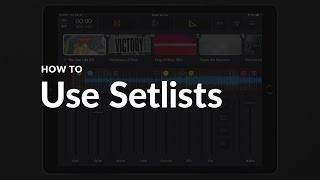 HOW TO  Use Setlists [upl. by Annis]