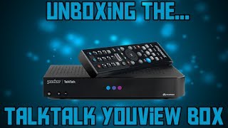 TalkTalk Essentials TV YouView Box unboxing [upl. by Breed]