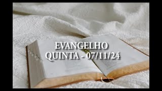 EVANGELHO DO DIA PADRE GUILHERME MACHADO 07 NOVEMBRO 2024 [upl. by Ortrud380]