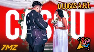 O LUCAS ART FINALMENTE se CASOU [upl. by Foster]