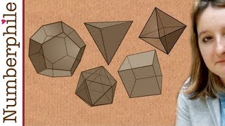 5 Platonic Solids  Numberphile [upl. by Ahteres]