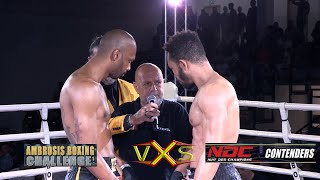 Frédéric BERICHON vs Kevin LATCHIMY By vxs ko Ambrosisboxing [upl. by Glen478]