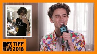 Saoirse Ronan Talks ‘Blitz’ and Awards Season Fun with Timothée Chalamet [upl. by Bahe842]