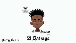 21 SavagePercyBeatz  No Heart Pt2 [upl. by Annaierb660]