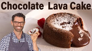 Easy Chocolate Lava Cake Recipe [upl. by Hosbein]