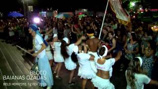 CARNAVAL 2015 Bloco Baianas Ozadas [upl. by Linehan72]