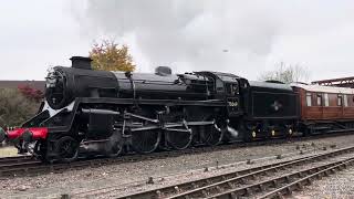 Severn Valley Railway  Kidderminster  DMU and 4MT 75069 [upl. by Andromede688]