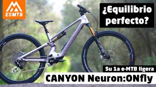 Canyon NeuronONfly su primera ebike ligera llega con precios espectaculares [upl. by Grose21]