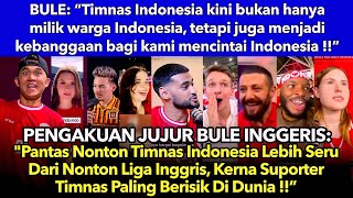 Warga Asing quotNonton Timnas Indonesia Lagi Seru Dari Nonton Liga Inggeris Di Tempat Kami ” [upl. by Rovert]