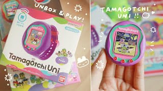 TAMAGOTCHI UNI ☆ FIRST TAMAGOTCHI WITH WIFI 🤩 ft Buyee [upl. by Hilario21]