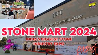 Stone Mart 2024 Jaipur  The Ride And Roll  stonemart stonemartindia stone diamond viral [upl. by Harutek]