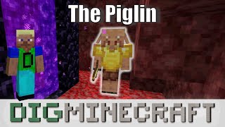 Piglin in Minecraft Nether Update [upl. by Sabah]