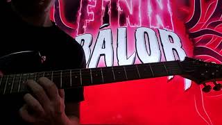 WWE amp CFO  Catch Your Breath Finn Bálor Theme  Full Guitar Cover 4K [upl. by Lanni409]