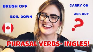 Como usar 16 phrasal verbs en INGLES  Significado en español [upl. by Deaner155]