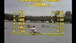 1X World Rowing Championships 1985 Hazewinkel [upl. by Jessi]